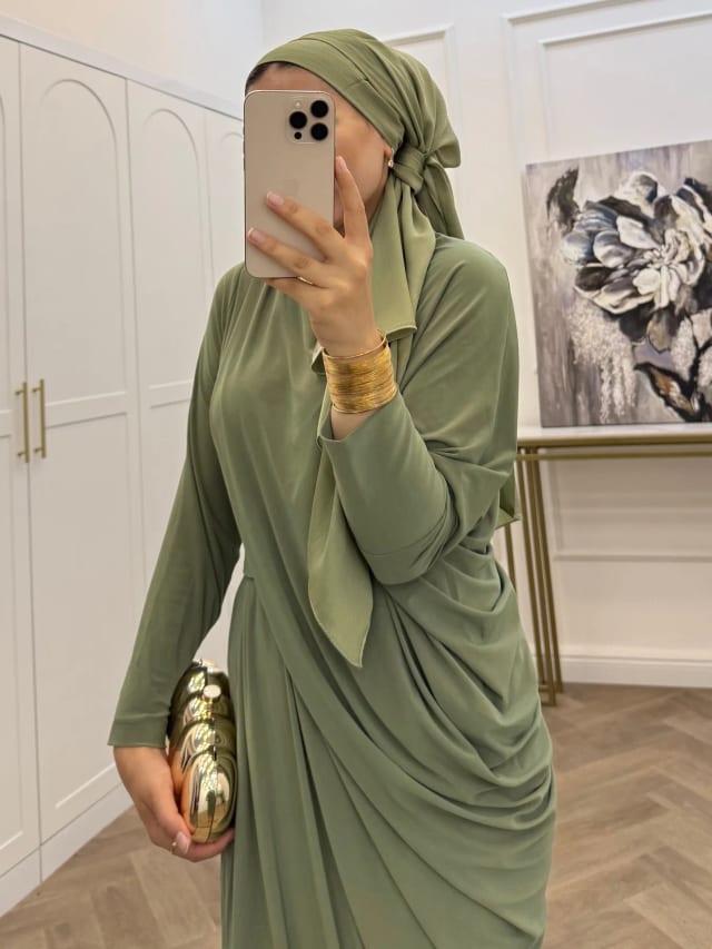 YARASA KOL SANDY ELBİSE ÇAĞLA