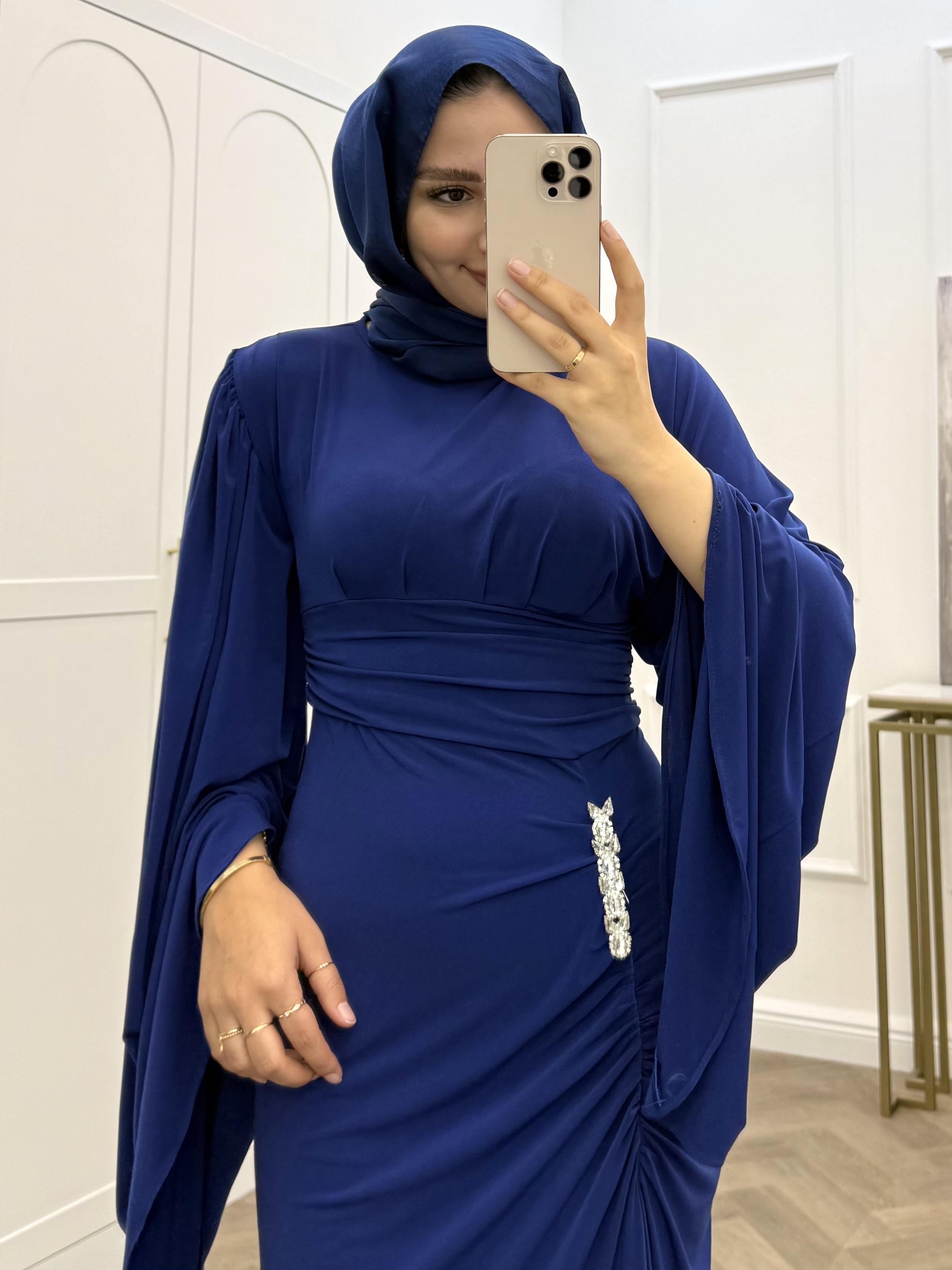 JANJAN ABİYE SİYAH BİSE SAKS